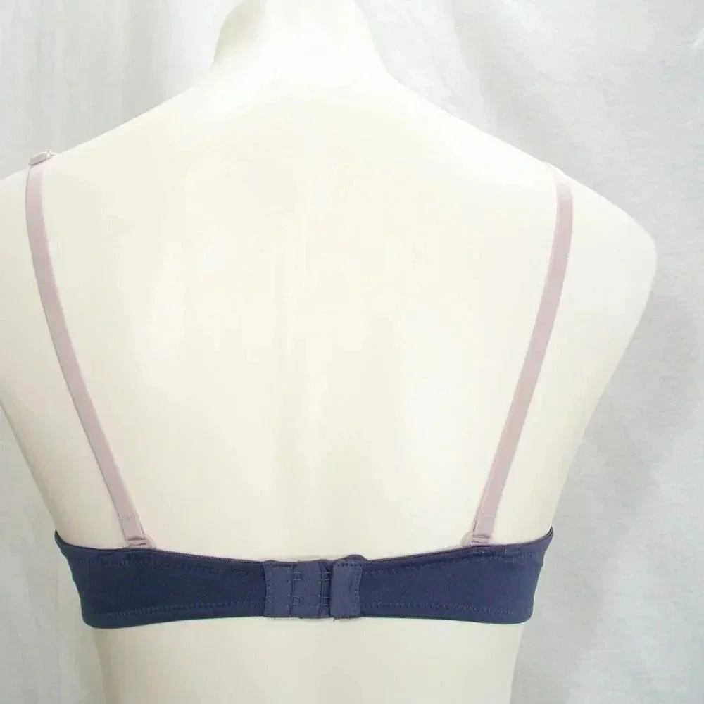 36A Lily of France 2175257 French Charm‎ UW Bra Gray NWT - Picture 8 of 8